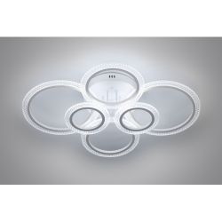 Светильник потолочный светодиодный Rivoli Marion 6107-109 132 Вт LED 2800К - 6200К модерн с пультом | Rivoli