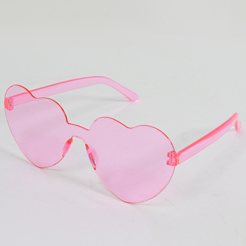 Карнавальные очки «Сердца», красный/розовый