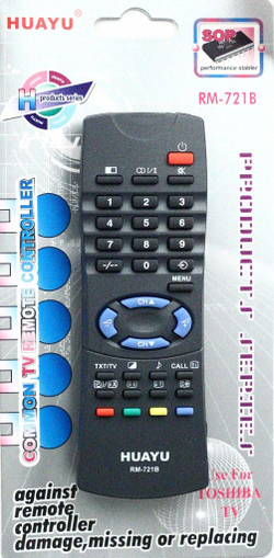 Пульт CT-90229 (CT-90230) для телевизоров Toshiba / RM-L721B