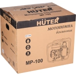 HUTER MP-100 мотопомпа 13 л.с, 1300 л/мин, диаметр 100 мм, 70/11/5