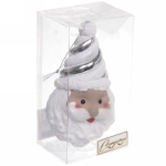 Ёлочная игрушка «Сказочный Дед Мороз» 7*5,5*12 см, серебро