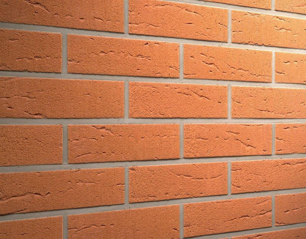 Feldhaus Klinker - R227NF9, Classic Terracotta Rustico, 240x9x71 - Клинкерная плитка для фасада и внутренней отделки