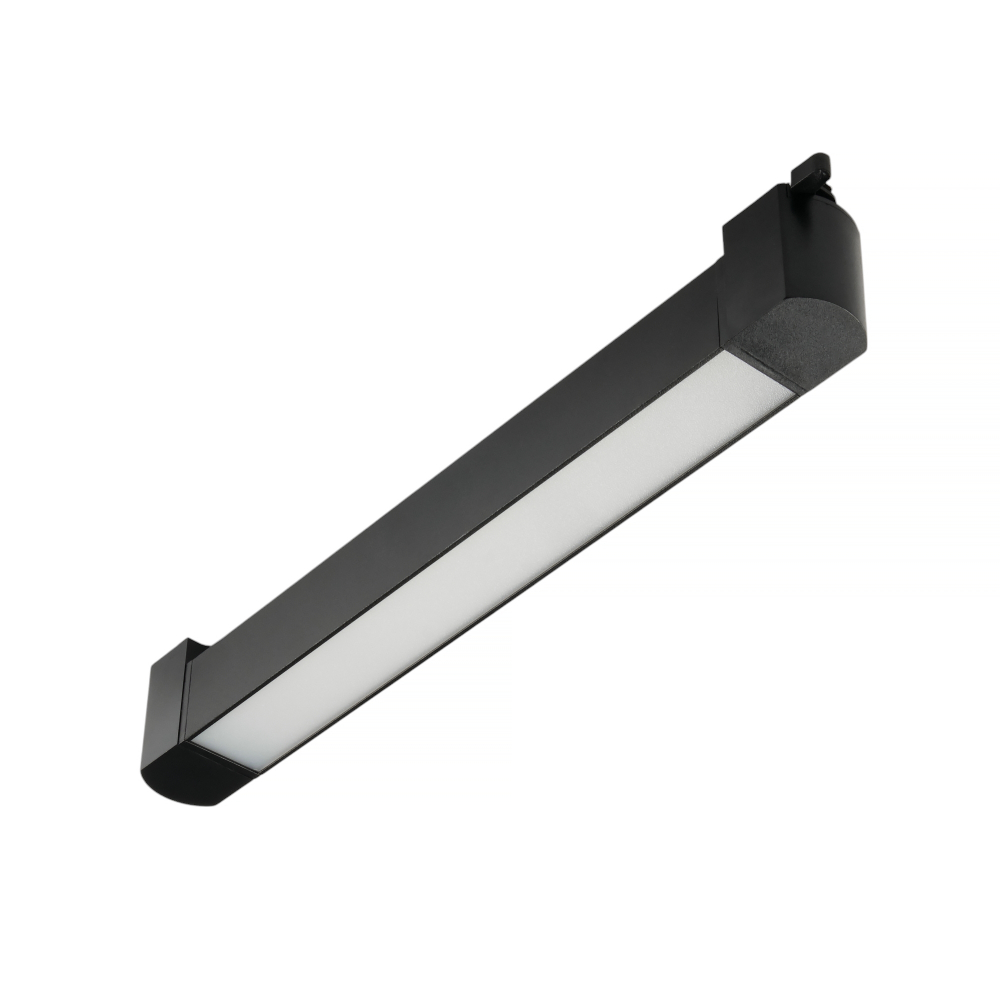 Трековый светодиодный светильник 220V однофазный MyFar Lines MT0112-16W4K-B