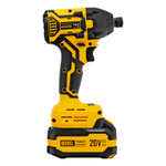 Винтоверт ударный аккумуляторный бесщет. CIDH-BL-20-270, Li-Ion, 20 В// Denzel