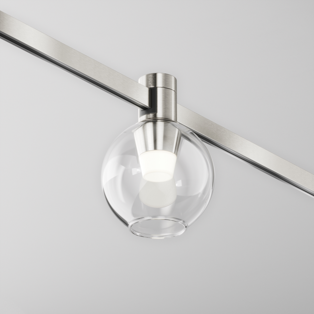 Магнитный трековый светильник Maytoni FLARITY Bubble TR148-1-3W4K-PT