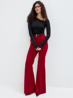 Черный лонгслив Джейн с асимметричным вырезом