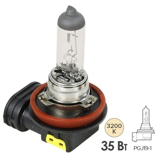 Автолампа H8 12V- 35W Philips (PGJ19-1) #12360C1 ORIGINAL