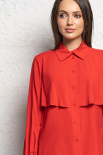 22554 Блузка женская (красный)