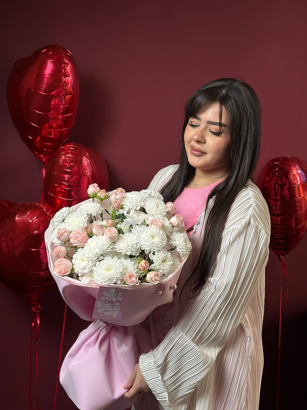 Сборный букет «Облако чувств»