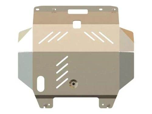 Защита картера и КПП Sheriff для Nissan X-Trail I (T30) 2001-2007 арт.15.0956