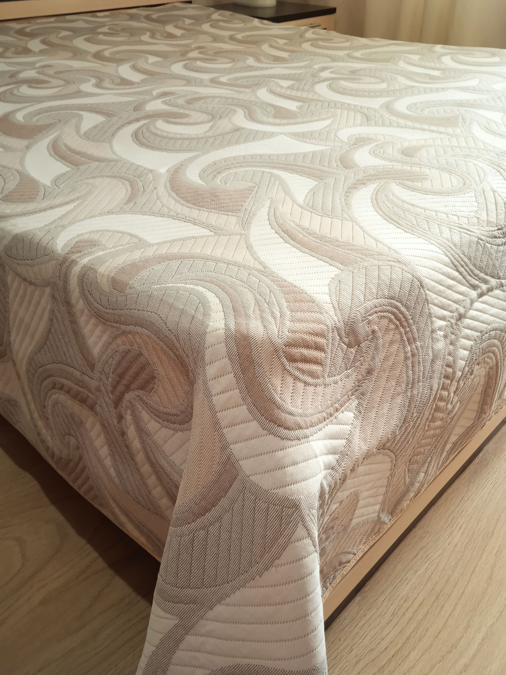 Покрывало жаккардовое двухстороннее Нежность 2661-18 евро (240х200)