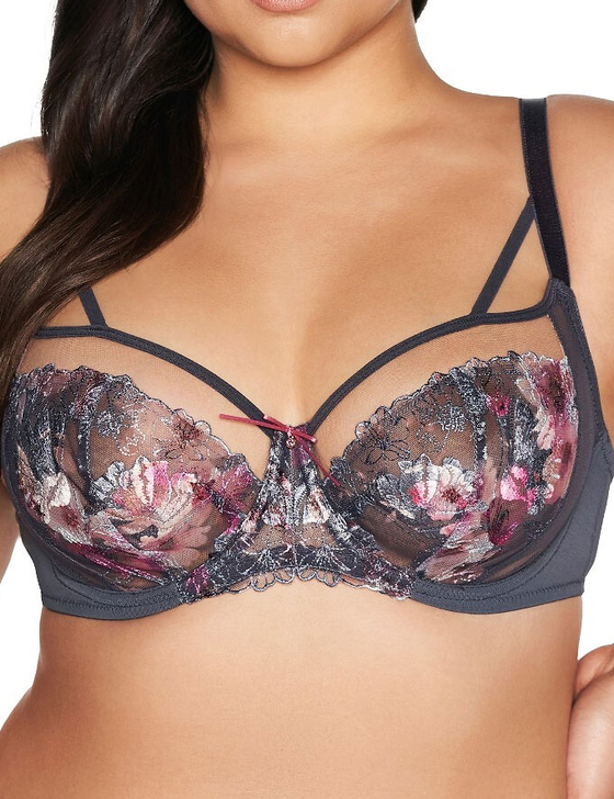 Бюстгальтер мягкий Ava ROMANCE 2123 M Gray