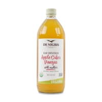 De Nigris Apple Cider Vinegar Unfiltered 1 L / Уксус яблочный нефильтрованный