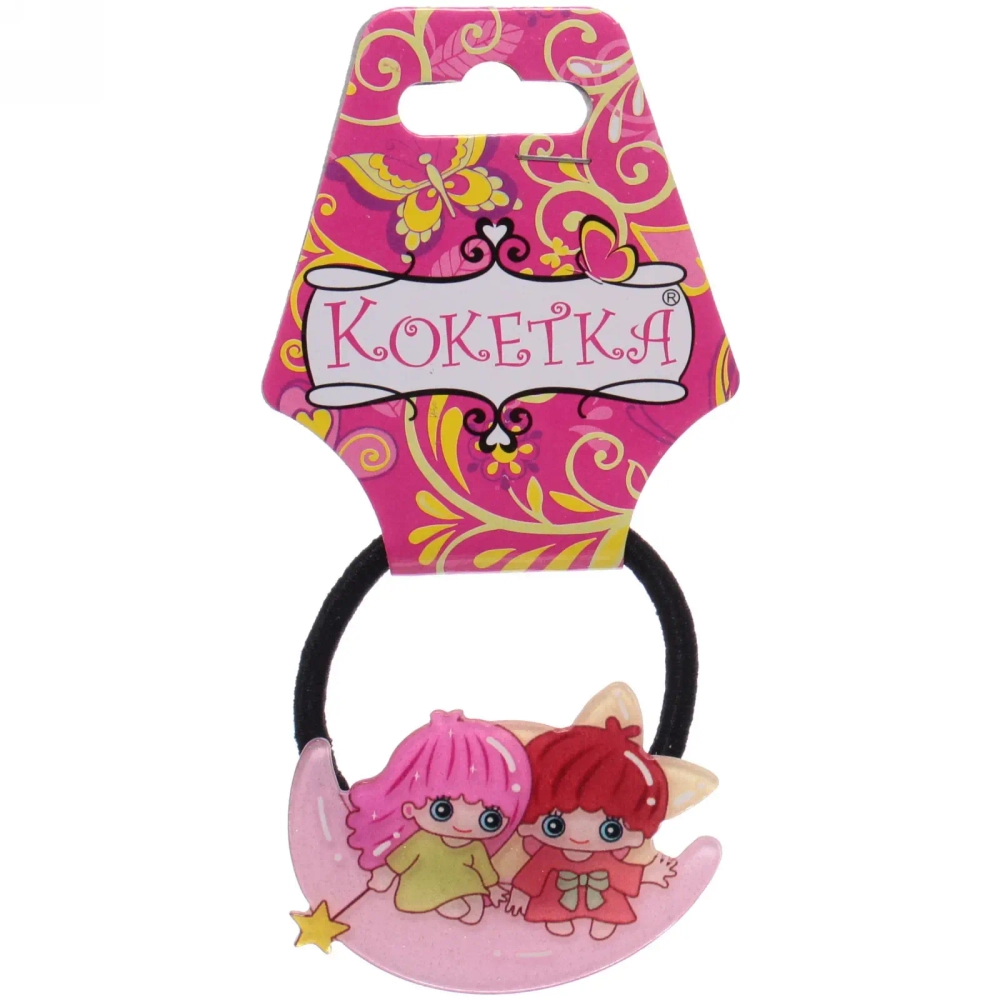 Резинка для волос 1 шт детская «Juiciness- Подружки», микс 6 цветов, d- 4 см