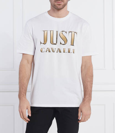футболка Just Cavalli - белый(S03GC0686 N20663)