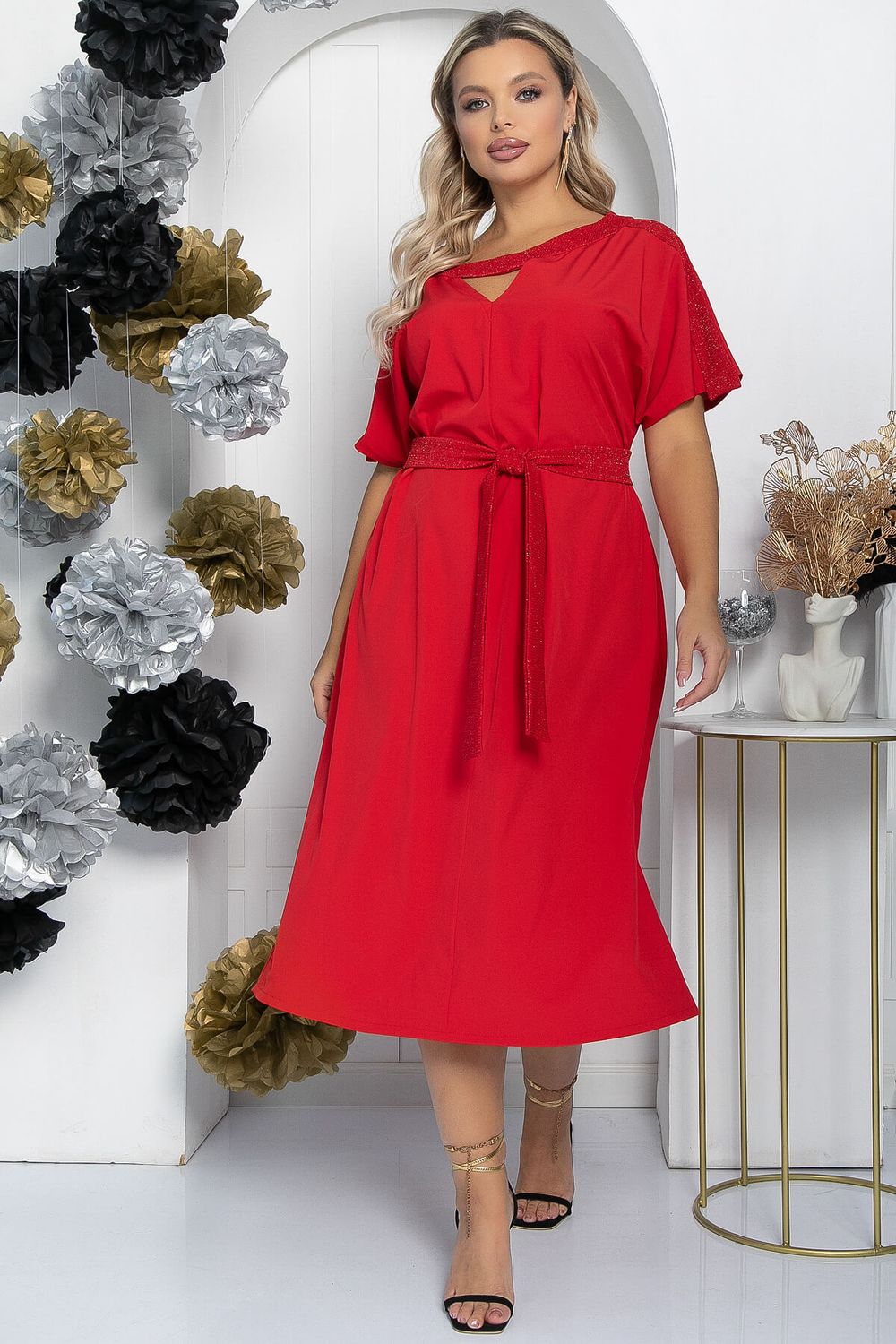 Платье Сказка (красное) П11585 LT Collection