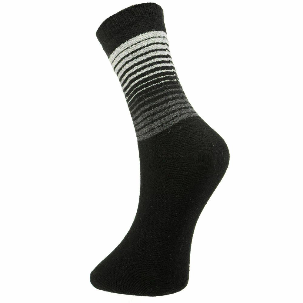 Мужские носки черные ROMEO ROSSI с шерстью 8042-2