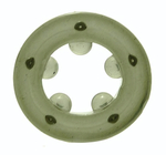 Эрекционное кольцо с магнитиками (Цвет: дымчатый)