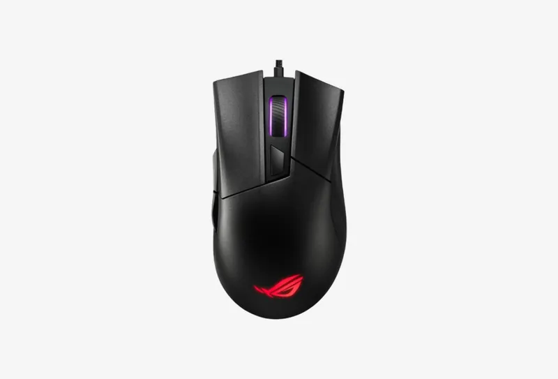 Мышь проводная ASUS ROG Gladius II Core [90MP01D0-B0UA00] черный