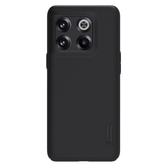Жесткий чехол накладка черного цвета от Nillkin для смартфон OnePlus ACE Pro и 10T 5G, серия Super Frosted Shield