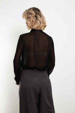 Блуза Элегия (черный)