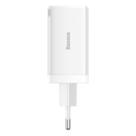 Зарядное устройство Baseus GaN5 Pro Fast Charger 2C+U 65W - White