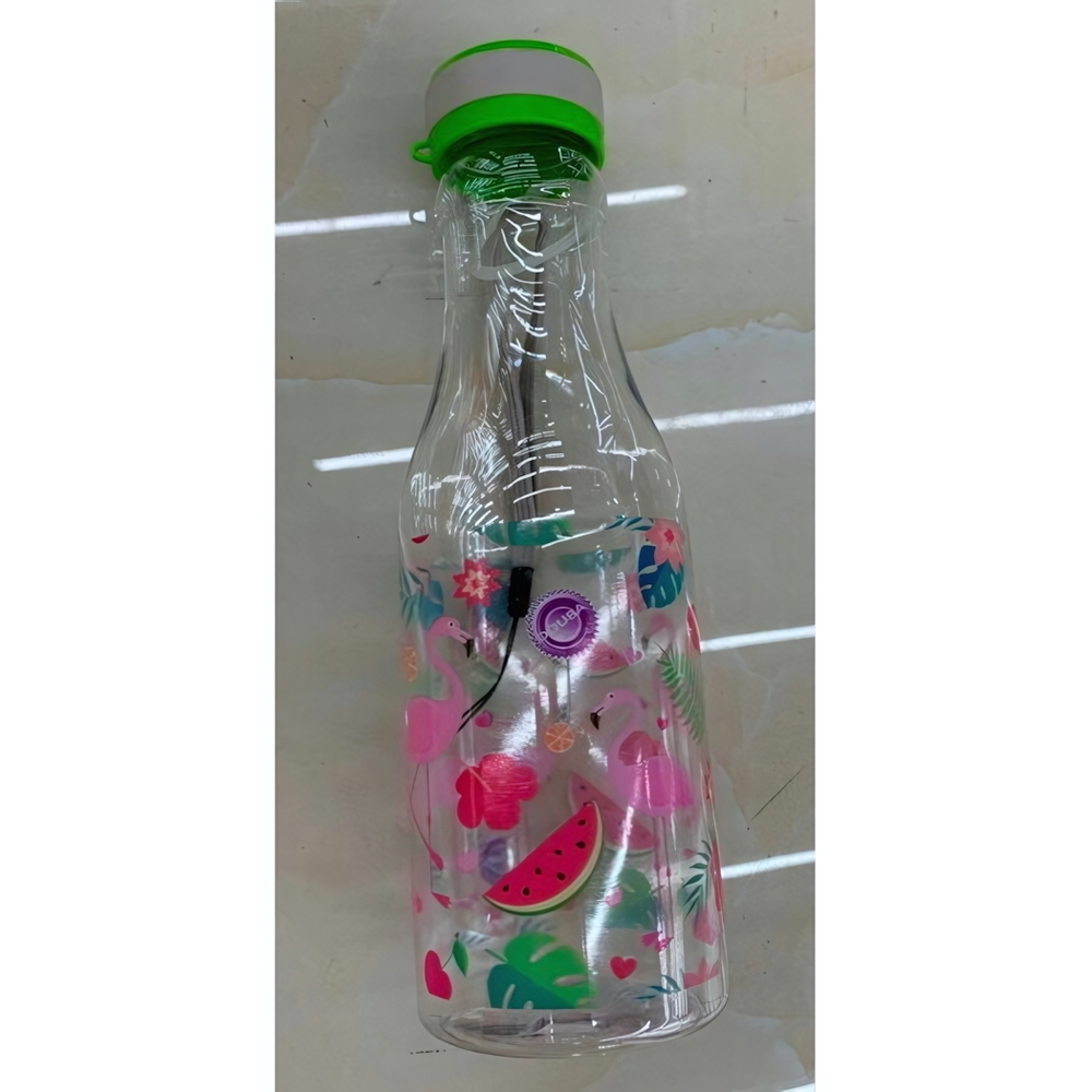 Бутылка питьевая пластиковая 400мл «Лето»