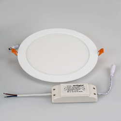 Светильник DL-225M-21W White (Arlight, IP40 Металл, 3 года) 020117