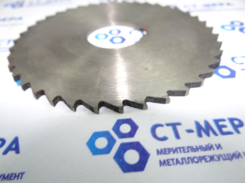 Фреза отрезная по металлу 100х3х27мм z=40 без фаски с ш/п