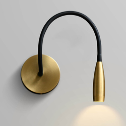 Настенный светильник MT9016-1W brass