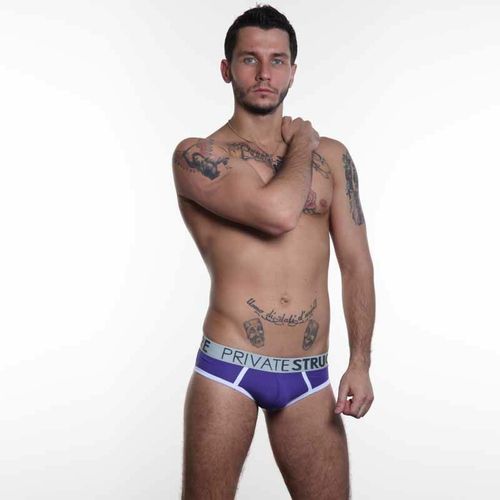 Мужские трусы брифы Private Structure Spectrum Low Rise Brief Violet PST0016