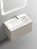 Тумба с раковиной Sancos Snob T 80 см SNT80CE beige soft