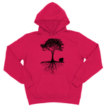 Толстовка "Шпиц у дерева"