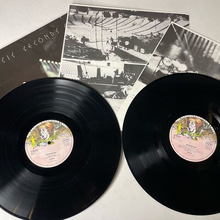 Винтажная виниловая пластинка LP Genesis Seconds Out (Germany 1977) Los Endos