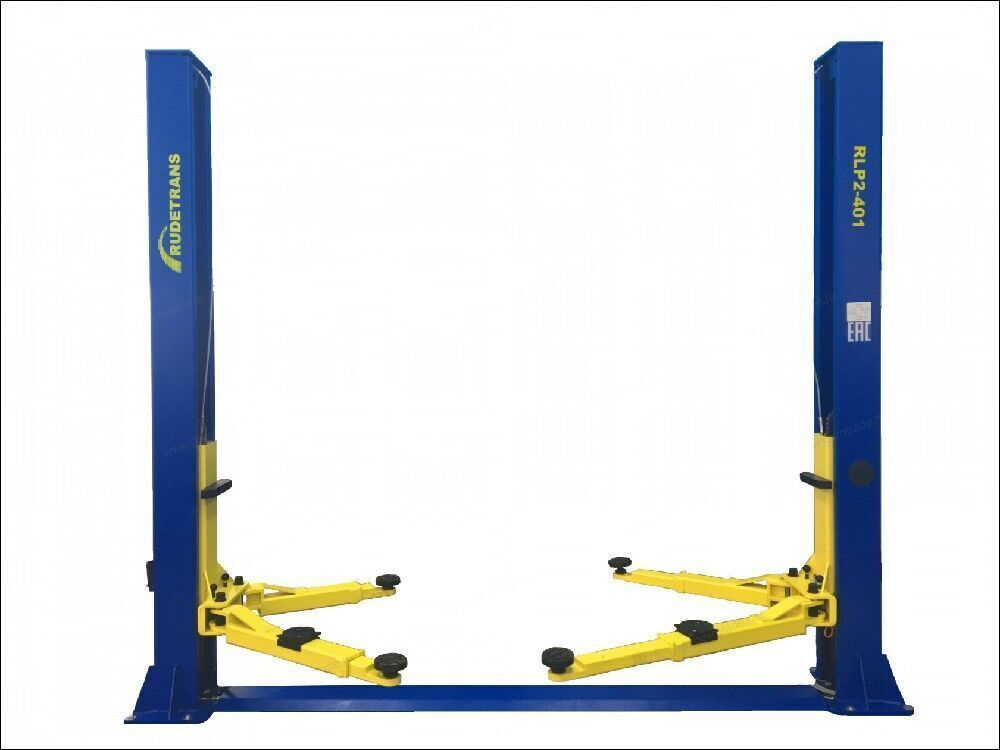 Двухстоечный автомобильный подъемник для автосервиса грузоподъемность 4 Т RLP2-401