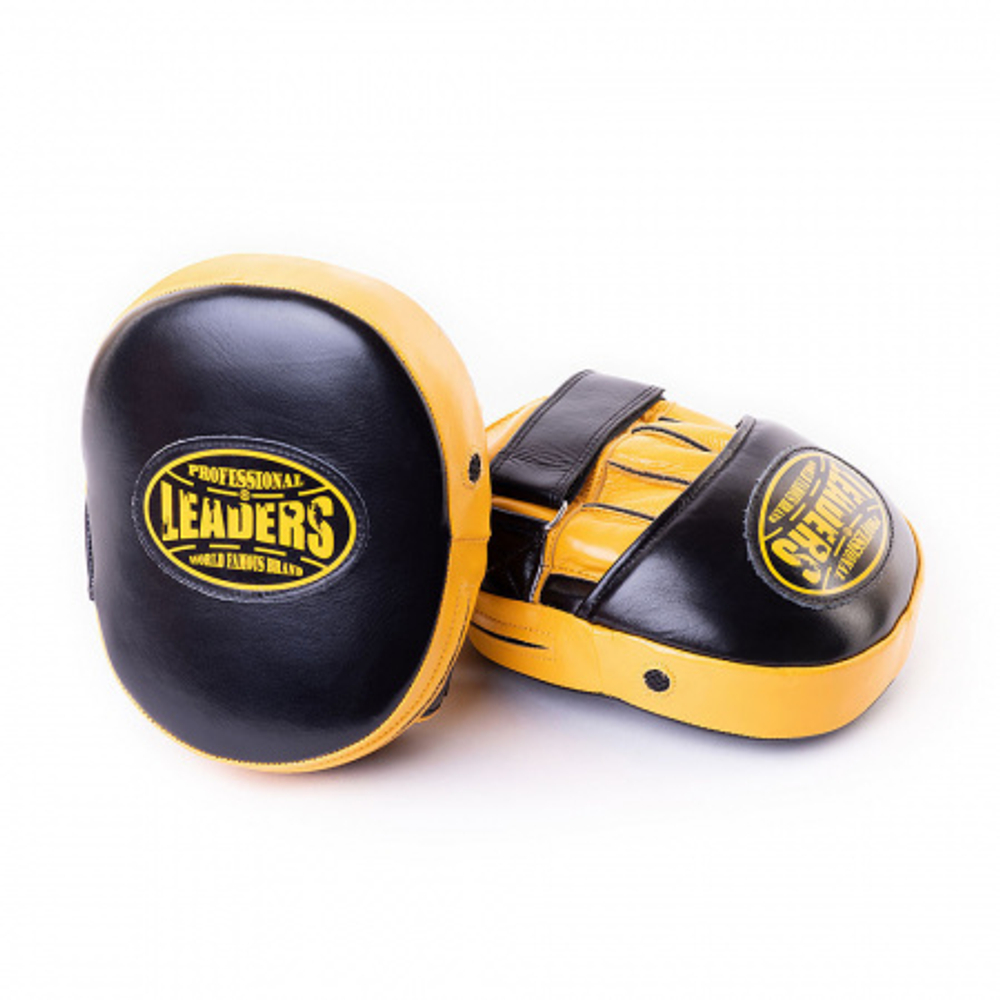 Лапы тренерские LEADERS T-AIR BUMBLEBEE черно-желтые