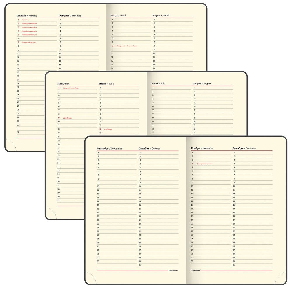 Ежедневник недатированный А5 "Metropolis Mix" (113295) 7