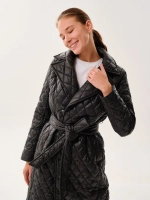 Пальто женское стеганое демисезонное