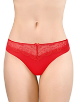 Трусики-слипы Snejanna с кружевом (Размер: 42) (Цвет: кофейный)