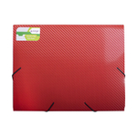 Папка на резинке Alingar, A4, 240х330х33 мм, 600 мкм, ассорти,текстура диагональ , "Caviar"