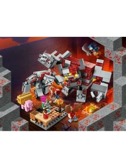 Конструктор Майнкрафт Битва в подземелье 542 детали/1045