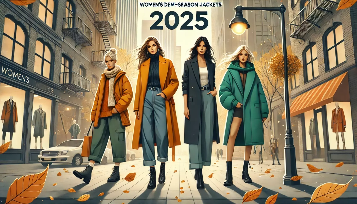Модные женские демисезонные куртки 2025