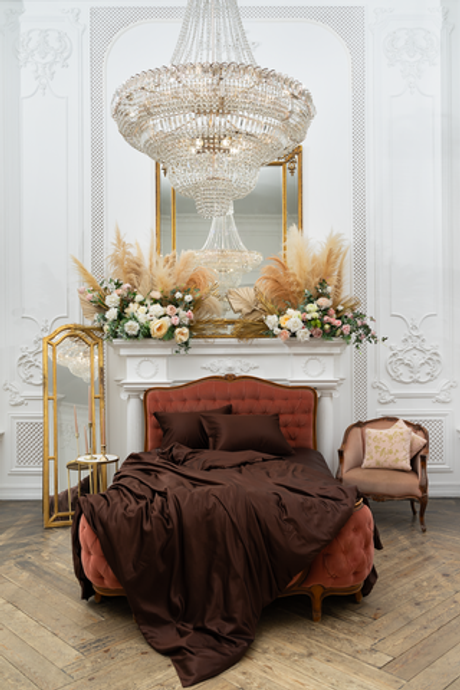 Наволочка 50х70 German Grass Silk Bliss Chocolate Pie