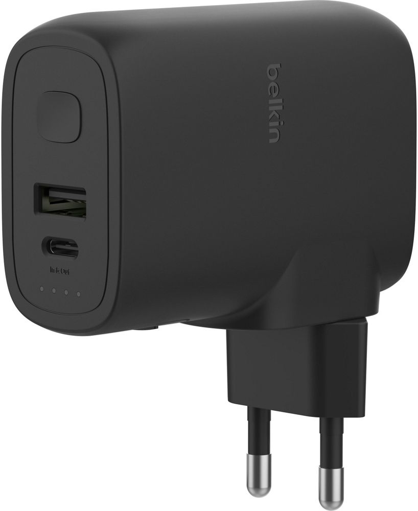 Зарядное устройство Belkin BPZ003BT1MBK-B6 USB Type-C, USB черный