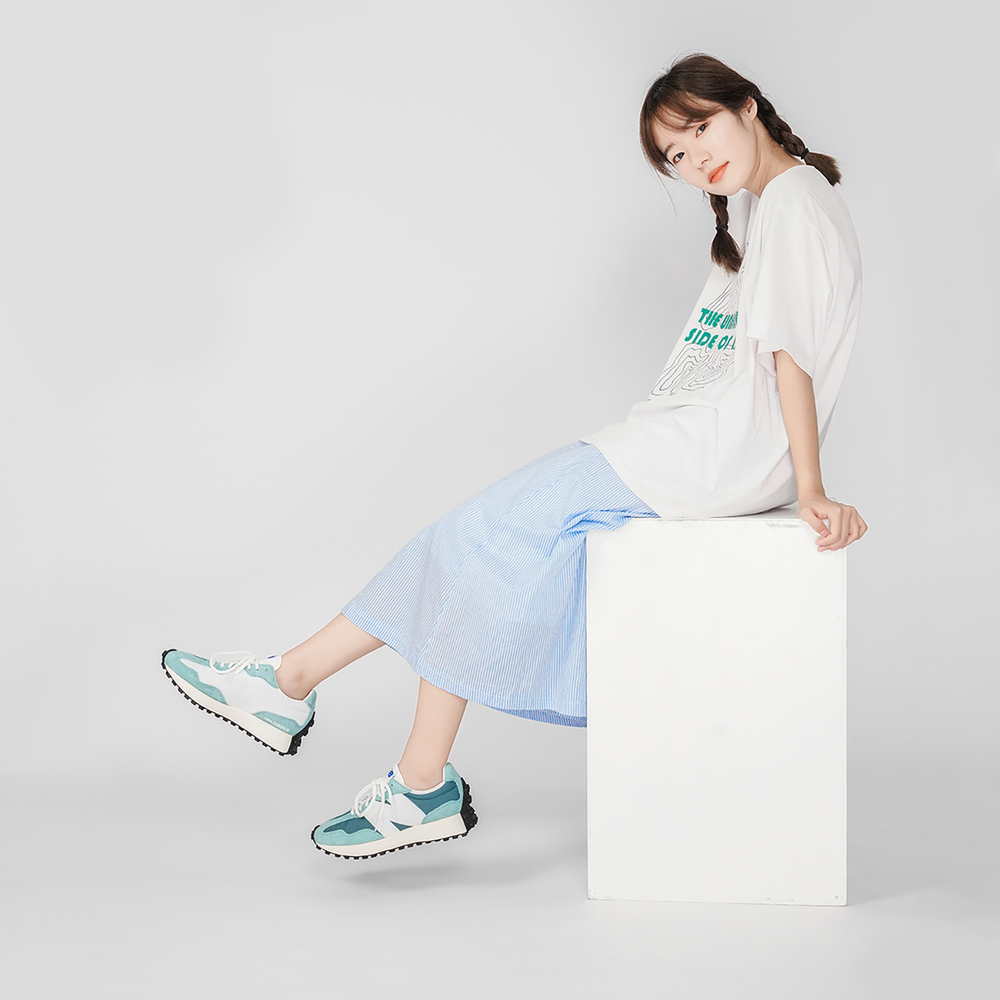 Кроссовки New Balance Nb 327 (Женская размерная сетка)