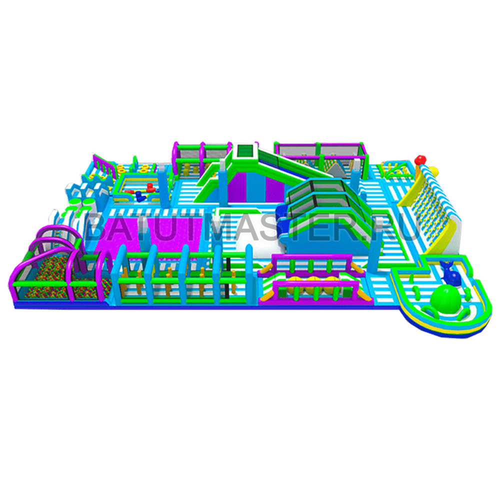 Надувной парк "Остров мечты"
