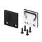 Набор заглушек Arlight SL-Line-2011M Square Black глухая 029180