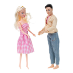 Кукла тип Модель с мужем, коробка 8015A