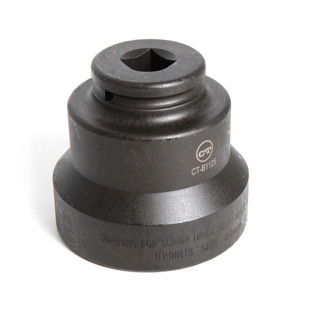 Головка для гайки ступицы SCANIA 8 граней, 80мм Car-Tool CT-B1125