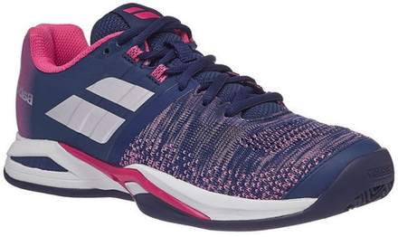 Женские Кроссовки теннисные Babolat Propulse Blast Clay Women - estate blue/fandango pink